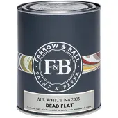 Farrow & Ball Dead Flat - Op Kleur Gemengd - 0,75L
