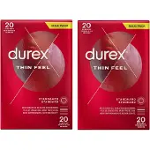 Durex Condooms - Thin Feel 20st x2 - Voordeelverpakking