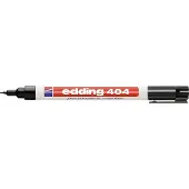 Edding Markers 404, met fijne punt, zwart, 10 stuks