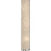 FISCHER&HONSEL GMBH Staande schemerlamp Thor 110cm zandkleurig