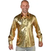 Coppens Hemd hologram goud | Maat Xl