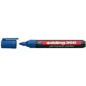 Edding Kantoorbenodigdheden - - e-300 - Verpakking van 10 - Punt medium 1,5-3 mm - Kleur Blauw