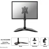 NeoMounts NM-D335BLACK Bureausteun