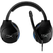 HyperX Casque circum-aural filaire Cloud Stinger pour PlayStation Noir et bleu