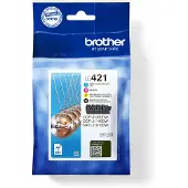 Brother LC-421VAL Inktcartridge 4-kleuren Multipack
