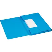 Jalema Secolor kartonnen 3-klepsmap blauw folio XL (10 stuks)