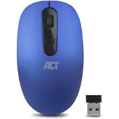 ACT Muis AC5120, Draadloos, USB-A, 1200 DPI, Blauw