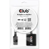 Club 3D CAC-2013 DisplayPort / VGA Adapter [1x DisplayPort stekker - 1x VGA-bus] Zwart 0 mm