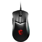 MSI Muis Clutch GM51, Bedraad, USB-A, 26000 DPI, RGB, Zwart