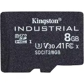 Kingston Industrial - Flashgeheugenkaart - 8 GB - A1 / Video Class V30 / UHS-I U3 / Class10 - microSDHC UHS-I