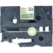 Brother TZe-RM54 tape goud op mintgroen 24 mm (origineel)