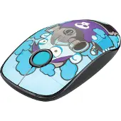 Trust Sketch Silent Click Wireless Mouse - blue muis 23335, 1600 dpi