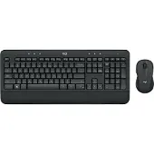 Logitech Draadloos Toetsenbord en Muis MK545 Set Zwart - Franse Azerty