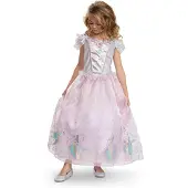 Disguise DISNEY Prinses - MULTI-Prinses, Disney Prinses Multi-Prinses jurk Deluxe, Maat XS (3T-4T jaar), Meisjes