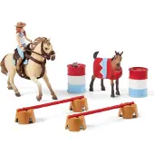 Schleich HORSE CLUB, Eerste stappen op de Western ranch, Farma, 5 jaar/jaar oud, Meerkleurig