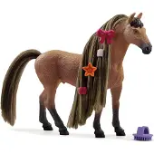 Schleich HORSE CLUB Sofia's Beauties 42621, Paard met borstelbare manen, 3 stuks, Bruin