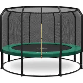 Magic Circle Pro Trampoline 410 cm Groen met veiligheidsnet