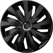 Autostyle 4-Delige Wieldoppenset Grip Pro 16-inch zwart