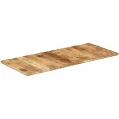 vidaXL Tafelblad 25-27 mm 140x60 cm massief mangohout