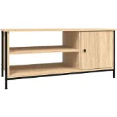 vidaXL Tv-meubel 100x40x45 cm bewerkt hout sonoma eikenkleurig