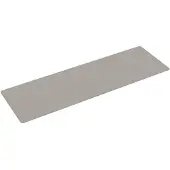 vidaXL Tapijtloper 80x250 cm sisal-look platina