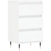vidaXL Dressoir 40x35x70 cm bewerkt hout wit