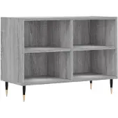 vidaXL TV-kast, grijs Sonoma, 69,5 x 30 x 50 cm, houtvezel