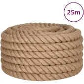 vidaXL Touw 25 m lang 36 mm dik jute