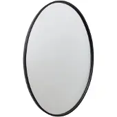 Jax Design Wandspiegel Boston | Jax Design glas zwart 40x70x3 cm wandspiegels | NADUVI