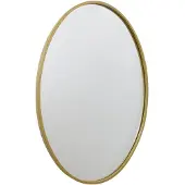 Jax Design Wandspiegel Boston | Jax Design glas goudkleurig 40x70x3 cm wandspiegels | NADUVI