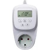 2Heat programmeerbare plugin thermostaat TC300 GS met randaarde