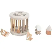 Label Houten Vormsorteerwiel Nougat
