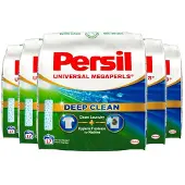 Persil 5x Waspoeder Megaperls Power 17 Wasbeurten 1,02 kg