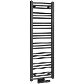 Bruckner Albrecht handdoekradiator 40x125cm 437W mat zwart