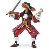 Papo Figurine Kapitein piraat - - Rood - Jongens - 3 jaar en ouder - Binnen