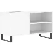 vidaXL Platenkast 85x38x48 cm bewerkt hout wit
