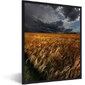 PosterMonkey Fotolijst incl. Poster - Strohgaeu - 60x80 cm - Posterlijst
