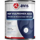 Avis MDF Vulprimer Aqua 1 LTR - Wit