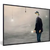 PosterMonkey Fotolijst incl. Poster - Illumination - 60x40 cm - Posterlijst