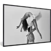 PosterMonkey Fotolijst incl. Poster - Softness & Strength - 120x80 cm - Posterlijst