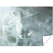 PosterMonkey Poster Acrylverf - Structuren - Abstract - 120x90 cm