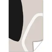 PosterMonkey Poster Pastel - Minimalisme - Vormen - 80x120 cm