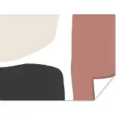 PosterMonkey Poster Pastel - Abstract - Design - 160x120 cm XXL