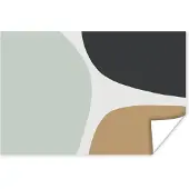 PosterMonkey Poster Pastel - Minimalisme - Design - 60x40 cm