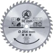 Bgs Zaagblad 254 mm., 40 tanden