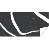 PosterMonkey Poster Lijn - Minimalisme - Design - 120x60 cm