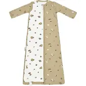Meyco Baby Forest Animals Baby Slaapzak 4 Seizoenen - Sand - 3.0 TOG