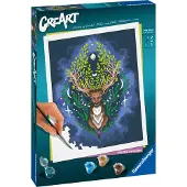 Ravensburger Pixie Cold: Mystic Deer - Schilderen op nummer voor volwassenen