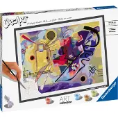 Ravensburger Yellow, Red, Blue (Kandinsky) - Schilderen op nummer voor volwassenen