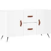 vidaXL Dressoir 100x36x60 cm bewerkt hout wit